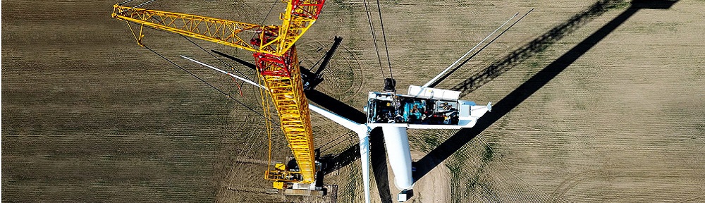 Wind farms construction