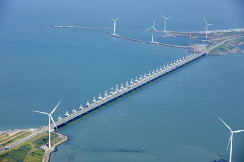 Near shore wind turbine foundations