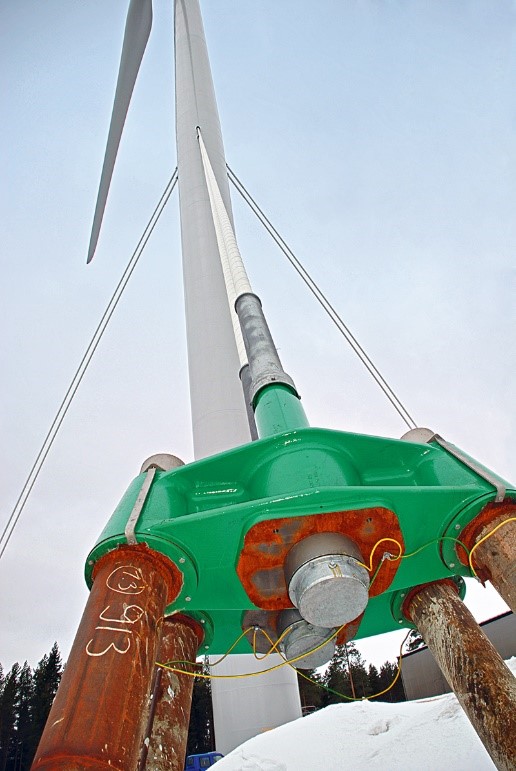 Mervento cable stayed tower