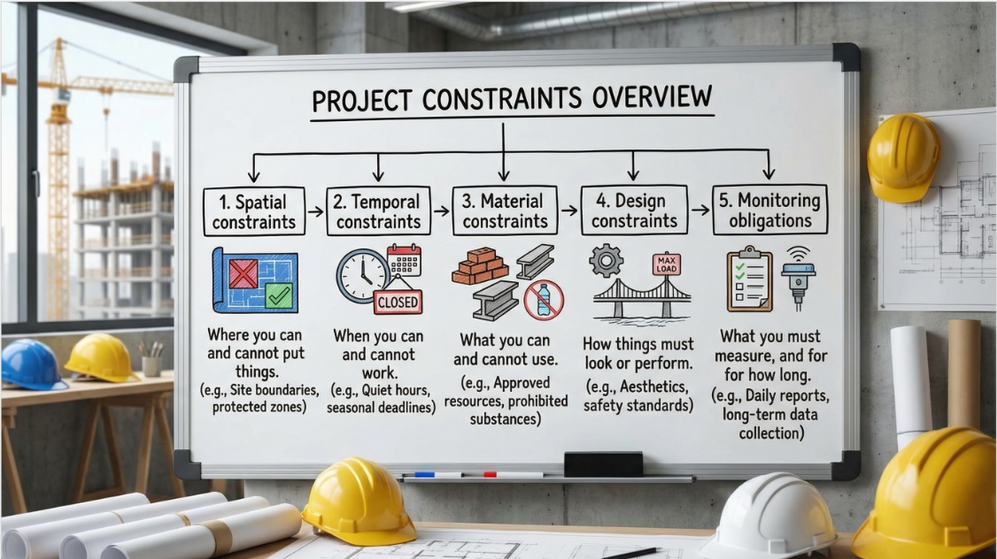 Wind Farms Project constraints types